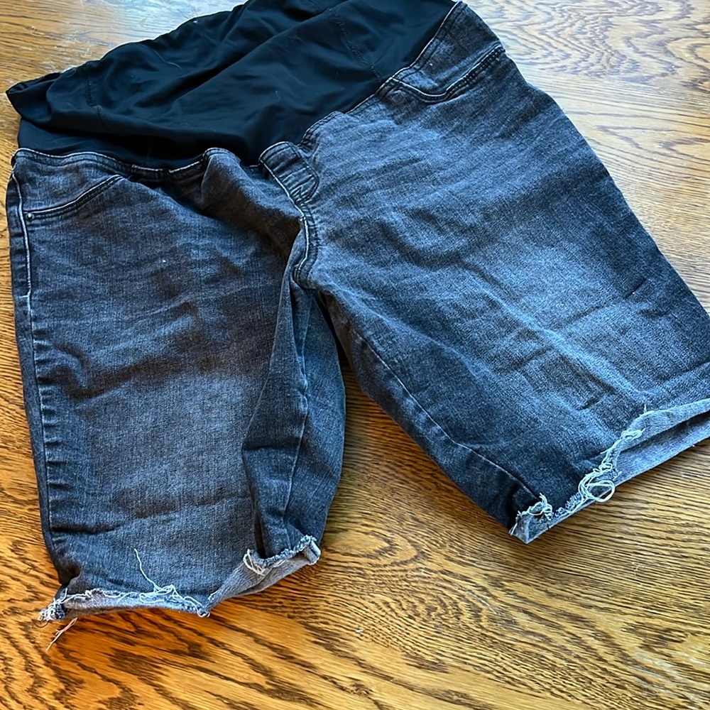 Bermuda shorts black denim